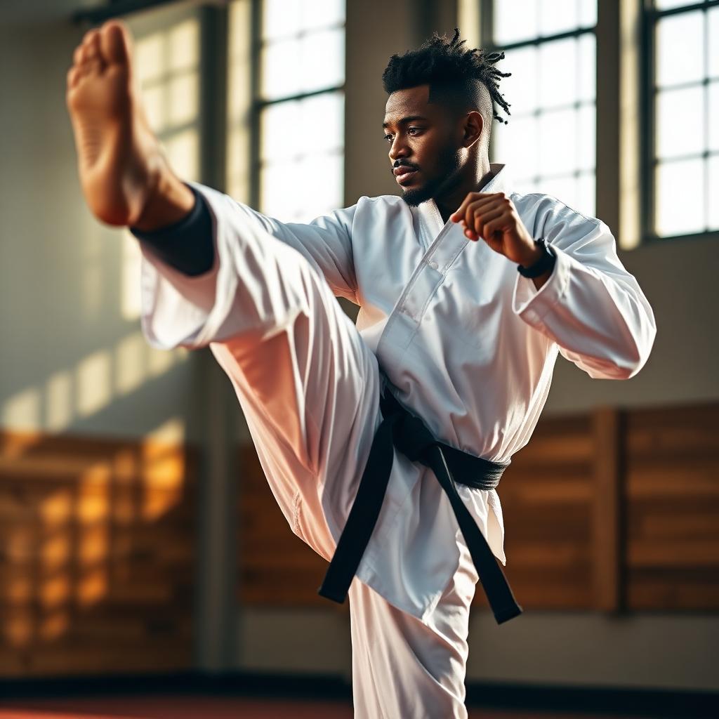 Taekwondo class